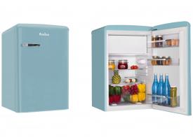 Amica Chłodziarka wolnostojąca z komorą niskich temperatur Retro - KS15612T Amica Chłodziarka wolnostojąca z komorą niskich temperatur Retro - KS15612T
