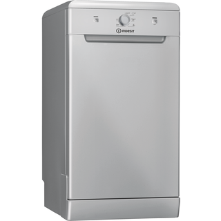 Indesit Zmywarka Indesit: wąska, kolor srebrny - DSFE 1B10 S Indesit Zmywarka Indesit: wąska, kolor srebrny - DSFE 1B10 S
