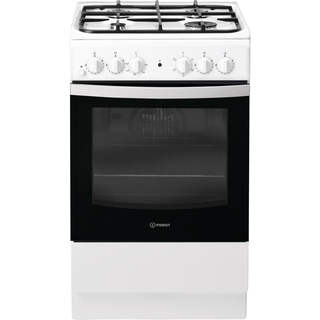 Indesit Kuchenka wolnostojąca elektryczna Indesit: 50 cm - IS5G4KHW/E Indesit Kuchenka wolnostojąca elektryczna Indesit: 50 cm - IS5G4KHW/E