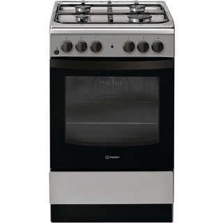 Indesit Kuchenka wolnostojąca elektryczna Indesit: 50 cm - IS5G4KHX/E Indesit Kuchenka wolnostojąca elektryczna Indesit: 50 cm - IS5G4KHX/E