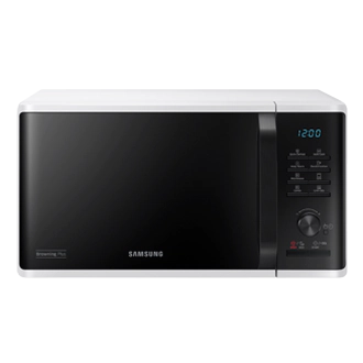 Samsung Kuchenka mikrofalowa z grillem i emalią ceramiczną 23 l - MG23K3515AW Samsung Kuchenka mikrofalowa z grillem i emalią ceramiczną 23 l - MG23K3515AW
