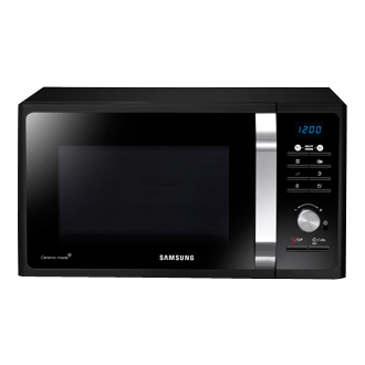 Samsung Wolnostojąca kuchenka mikrofalowa z funkcją zdrowego gotowania 23 l - MS23F301TFK Samsung Wolnostojąca kuchenka mikrofalowa z funkcją zdrowego gotowania 23 l - MS23F301TFK